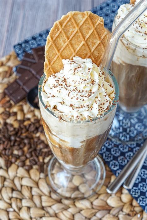 German Eiskaffee (Coffee and Ice Cream)